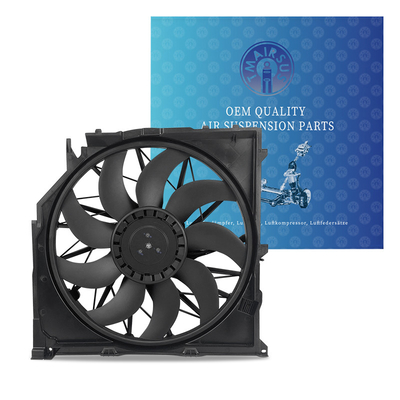 فن خنک کننده جهانی سطح موتور رادیاتور فن برای سیستم های الکتریکی خودرو 600W ولتاژ