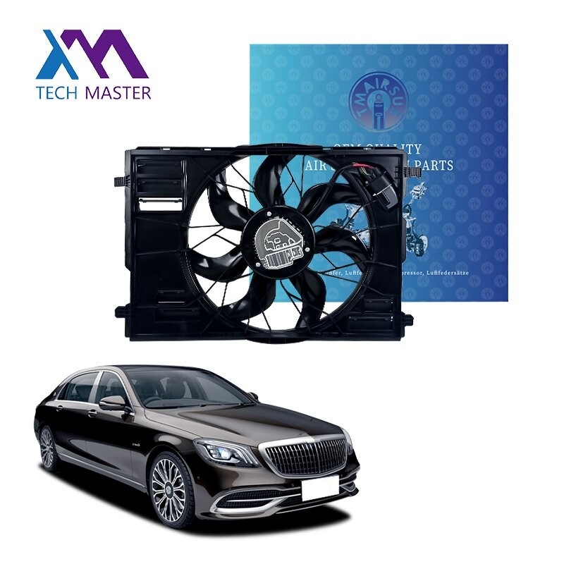 4 کلایندر 600W قطعات اتومبیل رادیاتور خنک کننده فن برای مرسدس بنز مدل های کلاس A W117 W176 W247 A2479060100