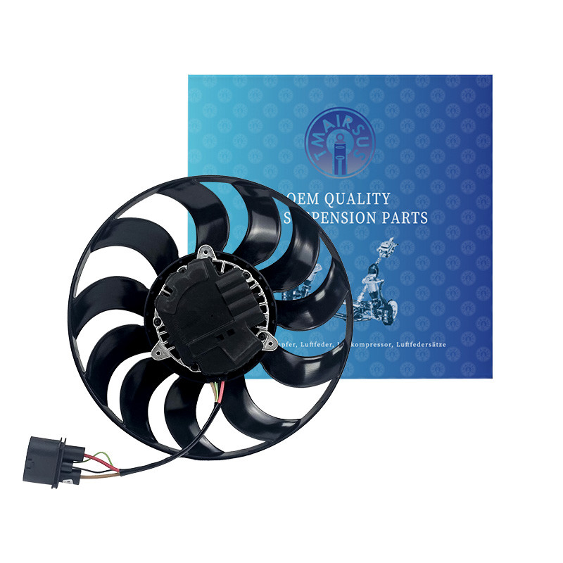 فن رادیاتور موتور اتوماتیک / فرش فن خنک کننده تعویض OEM 3Q0959455C برای موتورهای مختلف - 12 ولت