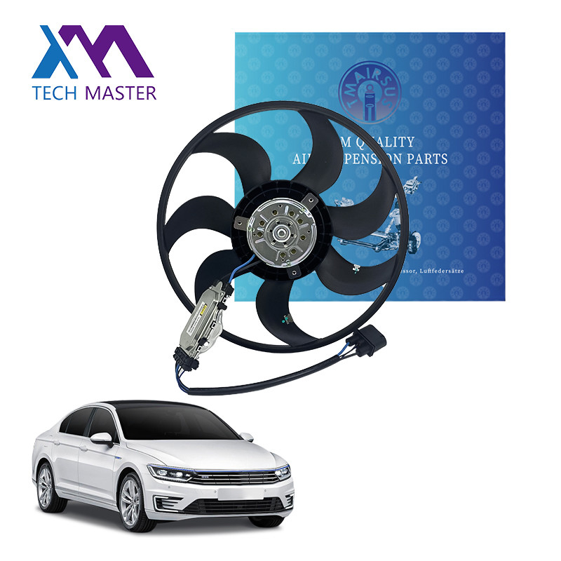 مجموعه فن رادیاتور خنک کننده برای موتورهای جهانی OEM 7L0959455G گواهینامه ISO TS15949