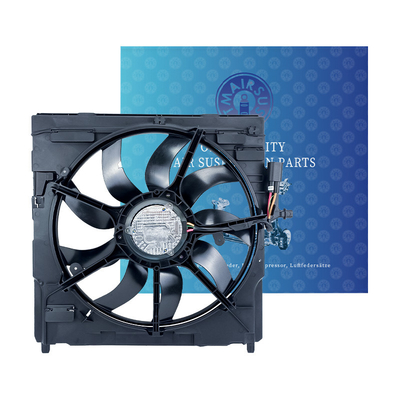 E70 E71 F15 F16 850W فن خنک کننده ماشین برای خنک کننده رادیاتور OEM 17427647753 17427795757 17428508177